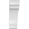 Ekena Millwork 5 1/2-in. W x 14-in. D x 18-in. H Olympic Architectural Grade PVC Knee Brace BRCP055X14X18OLY - alternate 5